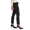 thumbnail image 3 of Women's Ponte Knit Comfort Waist Ankle Pant, 3 of 5