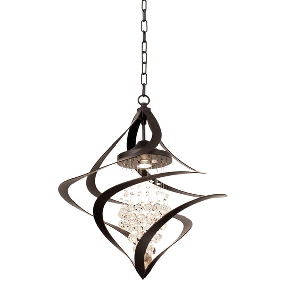 Kalco 2700Ob Oxford 1 Light 1 Tier Chandelier - Bronze