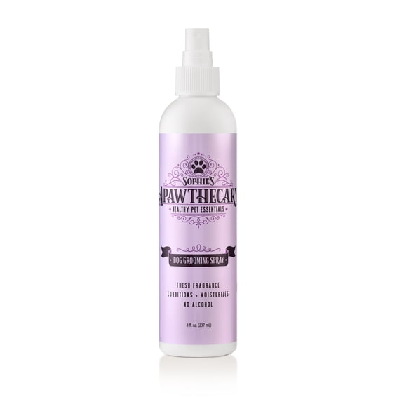 Sophie's Apawthecary Dog Grooming Spray - Odor Eliminator, Between-Bath Deodorizer, Conditioner Spray - Male & Female, 8 fl. oz