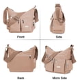 thumbnail image 2 of BadPiggies Women Nylon Shoulder Handbag Roomy Multi Pockets Bag Ladies Crossbody Purse Fashion Tote Top Handle Satchel, 2 of 9
