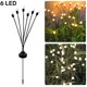 thumbnail image 1 of Luces Led solares para exteriores, iluminación de luciérnaga oscilante, globo ocular aterrador, lámpara de camino de Halloween para patio/jardín/césped/Decoración de fiestas, 6/8/10/12 Led, 1 of 4