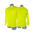 thumbnail image 4 of High Visibility Yellow Safety Long Sleeve Shirt Safety-shirt-size: 3XL, 4 of 4