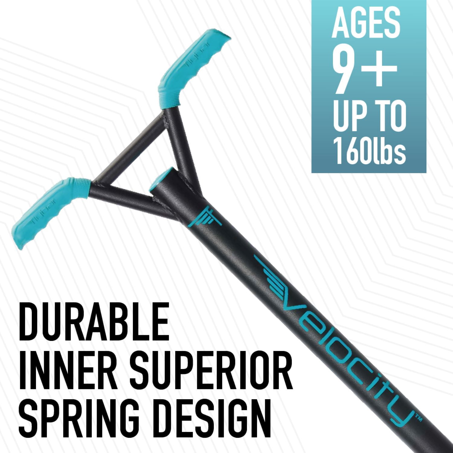 ホッピング Flybar Velocity Pro Pogo Stick (M) Velocity Pogo Stick– Medium (ages 9+) – Flybar