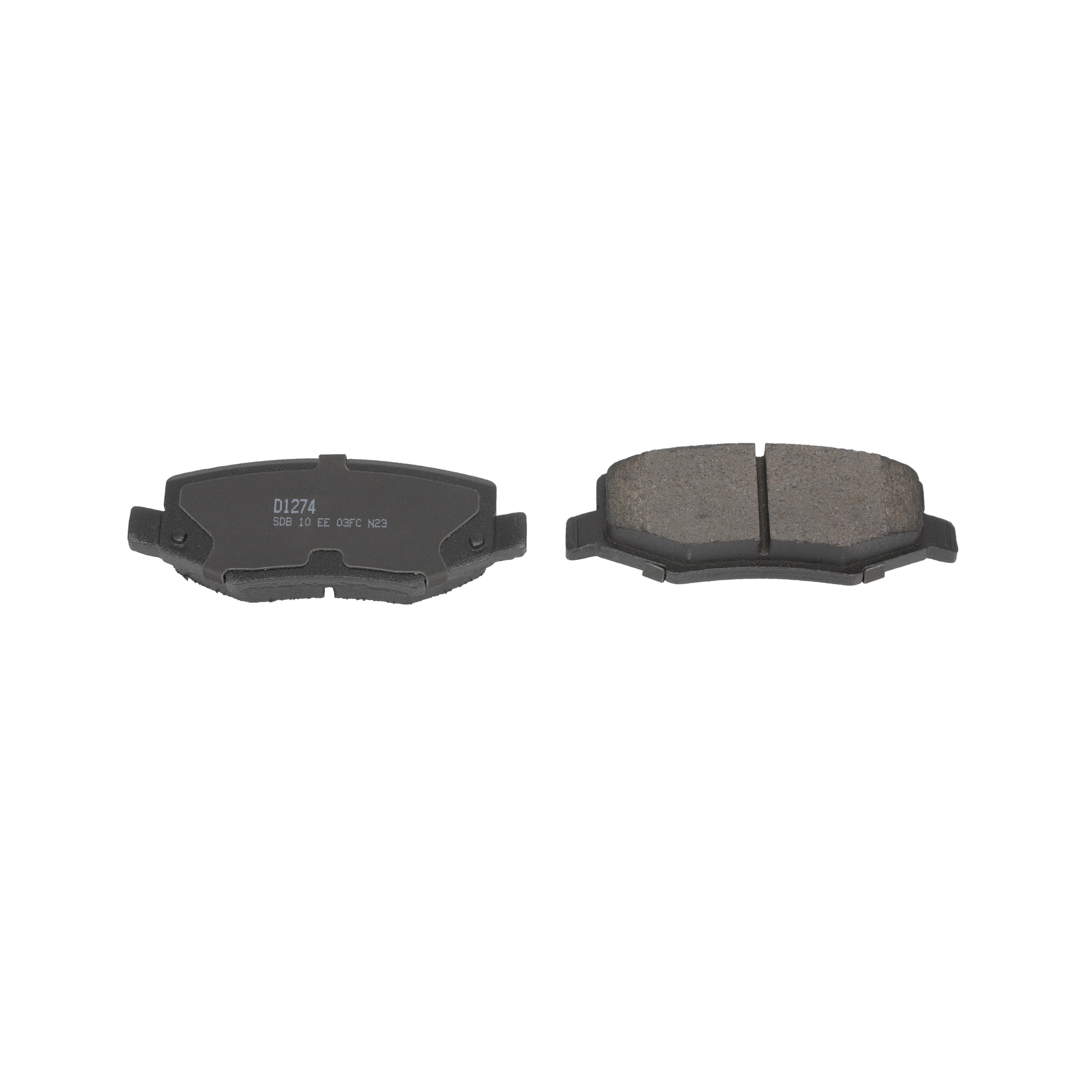 Winstop Brake Pad Set, Rear WS.1274.0.M, Jeep Wrangler 2017-2007