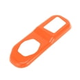 thumbnail image 1 of Cubierta del panel de la cerradura del maletero Unique Bargains 1 Pc para Jeep Wrangler JL JLU 2018-2024 2 puertas y Unlimited 4 puertas, cubierta del panel de la cerradura del maletero en naranja, 1 of 6