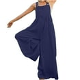thumbnail image 2 of CEHVOM Combinaisons Rétro de Mode pour Femmes, Bretelles, Combinaison une Pièce Unie, Pantalon en Coton, 2 of 6