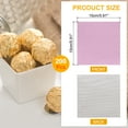 thumbnail image 2 of 200pcs Foil Candy Wrappers, 6x6 Inch Chocolate Bar Wrappers, Aluminum Foil Paper (Light Pink, Fine Grid), 2 of 6