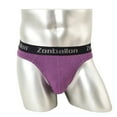 thumbnail image 6 of TANBOM Mens Hot Men Thong Underwear Comfortable Athletic Stretch Thong Purple S, 6 of 9