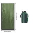 thumbnail image 2 of Camping & Hiking Emergency Sleeping Bag Pocket Size Thermal Bivy Sack Versatile 84"X36" Lightweight Compact Outdoor Gear, 2 of 6