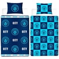 thumbnail image 1 of Manchester City FC Crest Reversible Duvet Set, 1 of 4