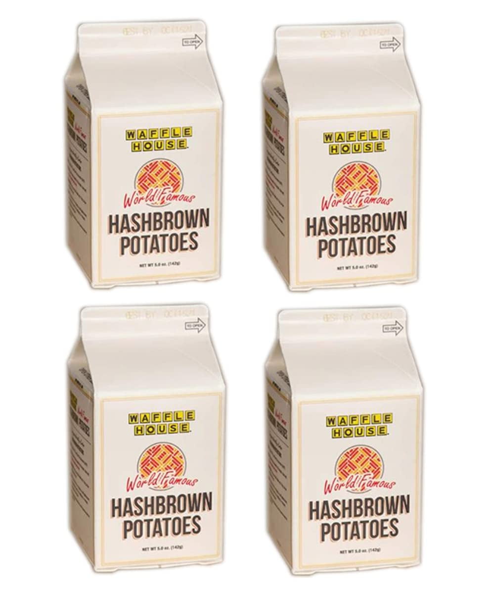Waffle House Hashbrowns 5 Oz Pack Of 4! Original Flavored Hashbrown