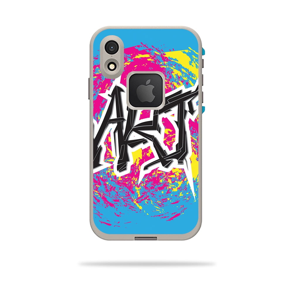 Skin Decal Wrap Compatible With LifeProof FRE iPhone XR Case Sticker Design Art Graffiti