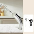 thumbnail image 4 of Cordless Handheld Electric Mixer – 5-Speed Wireless Beater with LED Display & 304 Stainless Steel Whisks for Baking, Smoothies & More (Silver), 4 of 4