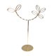 thumbnail image 1 of Estante para exhibición de joyas, soporte para pulsera con base de metal, para mujeres y niñas, tiendas, escaparate de cadenas, soporte para ,, 1 of 9
