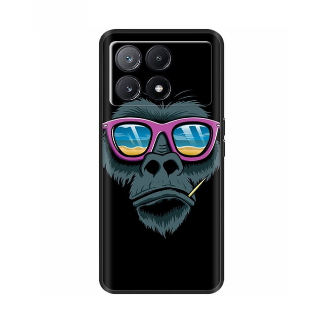For Xiaomi Poco X6 Pro Case Shockproof Soft Silicon Phone Case For Xiomi Poco M6 Pro 5G Fashion PocoX6 Protect Cover Coque Funda