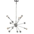 thumbnail image 4 of Safavieh Matrix Sputnik 6 Light Chrome 24.75 in. Dia. Pendant, 4 of 7