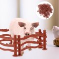 thumbnail image 3 of 100Pcs Door Block Fencing Accessory Simulation Fence Toy Role Play Guardrail Kids Toy, 3 of 9