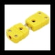thumbnail image 3 of 2 Pares Tipo K Macho Hembra Adaptador de Enchufe de Termopar Conector de Sensor de Temperatura de Alta Temperatura 100°C(212°F), 3 of 5