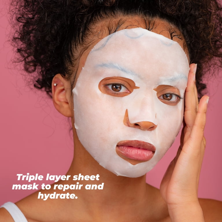 Vitamasques Vegan Probiotic Strawberry Milk Mask, Moisturizing