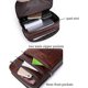 thumbnail image 3 of Men's Genuine Leather Cowhide Vintage Messenger Bag Shoulder Crossbody Bag for Laptop Travel Business Use, 3 of 5