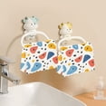 thumbnail image 6 of 6 Packs Colorful Spots Kitchen Dish Towels Soft Absorbent Dish Cloths 11"x11", 6 of 9