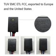 thumbnail image 3 of Ld-600s Build-in 3 Way Finger Touch Dimmer On/off Switch Us/eu, 3 of 5