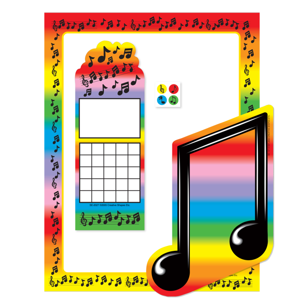 Stationery Set Musical Note