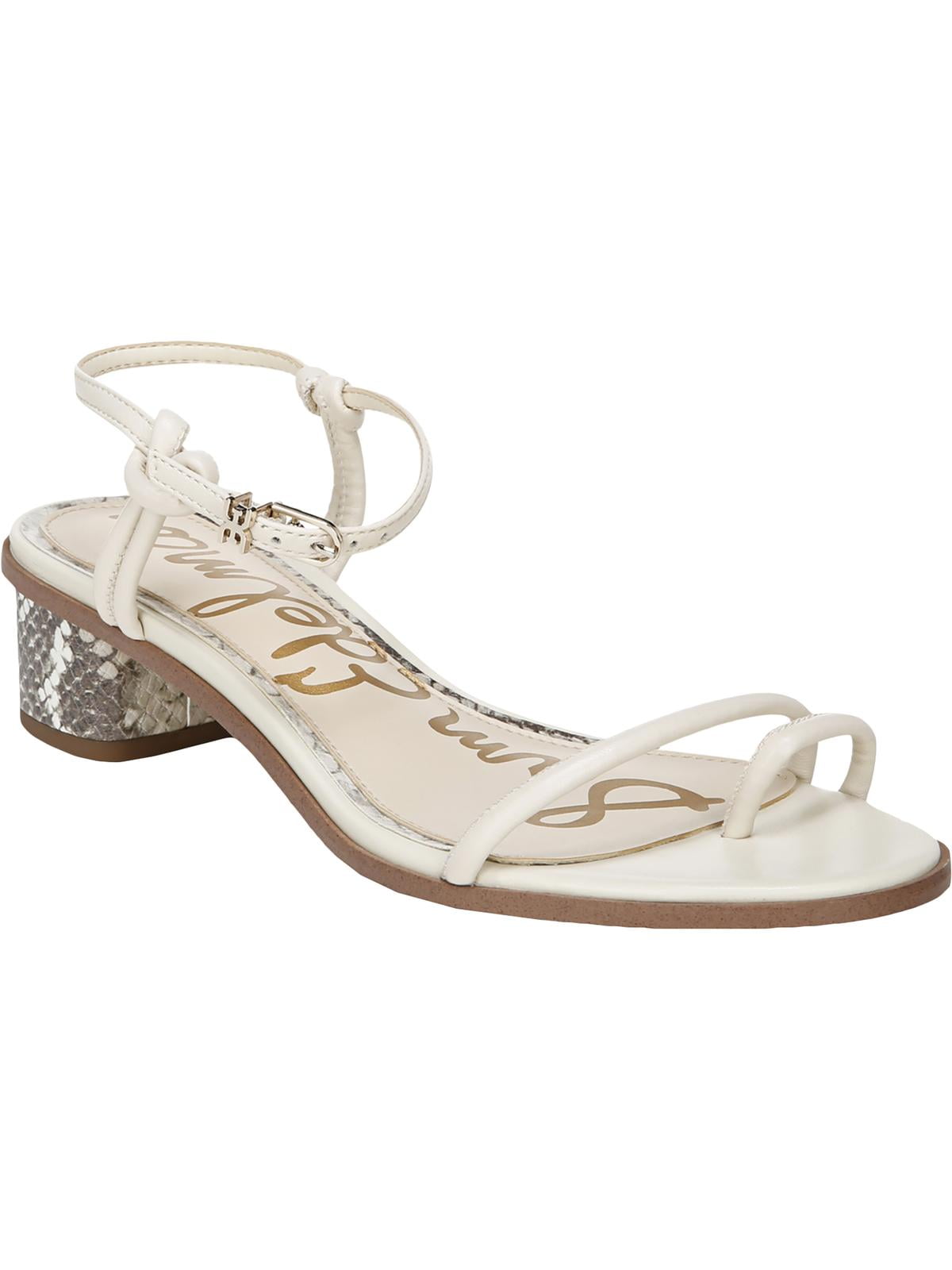 Sam Edelman Womens Isle Leather Snake Print Heel Palestine Ubuy