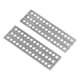 thumbnail image 3 of licencia de recuperación de escalera de Arena de Aleación de 2 piezas para 1:10 -4 de orugas RC para Axial SCX10 CC01 Plata Yotijar Placa antideslizante del coche RC, 3 of 7