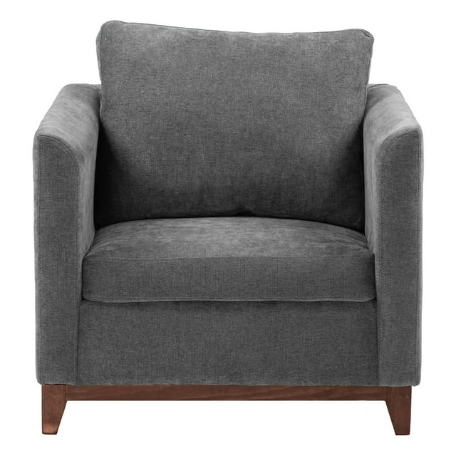 Sillón Oslo 1 Plaza Gris Oscuro para Sala