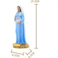 thumbnail image 5 of Mary Pregnant Statue Catholic Religious Ornament Craft 1 Piece For Interior Decoration Home Decor Sculpture, 5 of 5