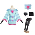 thumbnail image 3 of Disfraz de fantasía de Fizzarolli para mujer adulta, conjunto de ropa y sombrero, juego de rol, trajes de anime, traje de carnaval de Halloween, 3 of 5