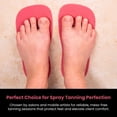 thumbnail image 2 of [ Almohadillas de Espuma Profesional para Spray de Bronceado en Pies CHNELSS 60 Pares Rosadas ], 2 of 8