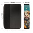 thumbnail image 6 of Chririnla Calf and Floral Pattern Seat Belt Cover Pad 2 Pack Car Seat Belt Pads Magic Tape Design Soft Suitable for Truck Auto, 6 of 8