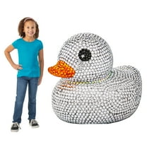 Fun Express 44" x 42 3/4" Bling Style Rubber Duck Cardboard Cutout Stand-Up
