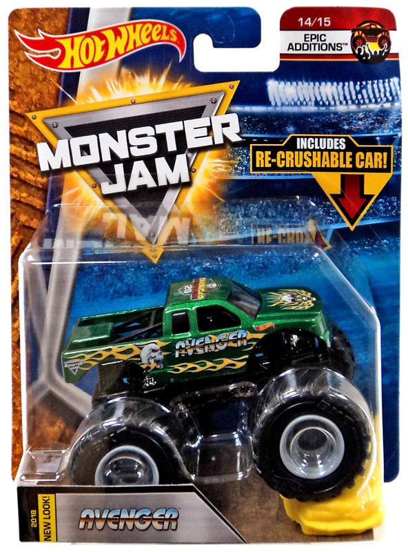 hot wheels avenger monster truck