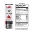 thumbnail image 4 of CELSIUS Sparkling Watermelon Functional Energy Drink - 12 fl oz Can, 4 of 5