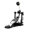 thumbnail image 3 of Pedal de Bombo, Pedal Simple, Pie de Práctica Fuerte Y Estable con Doble Cadena Y Mazo para Bateristas, Grabaciones de Práctica, 3 of 9