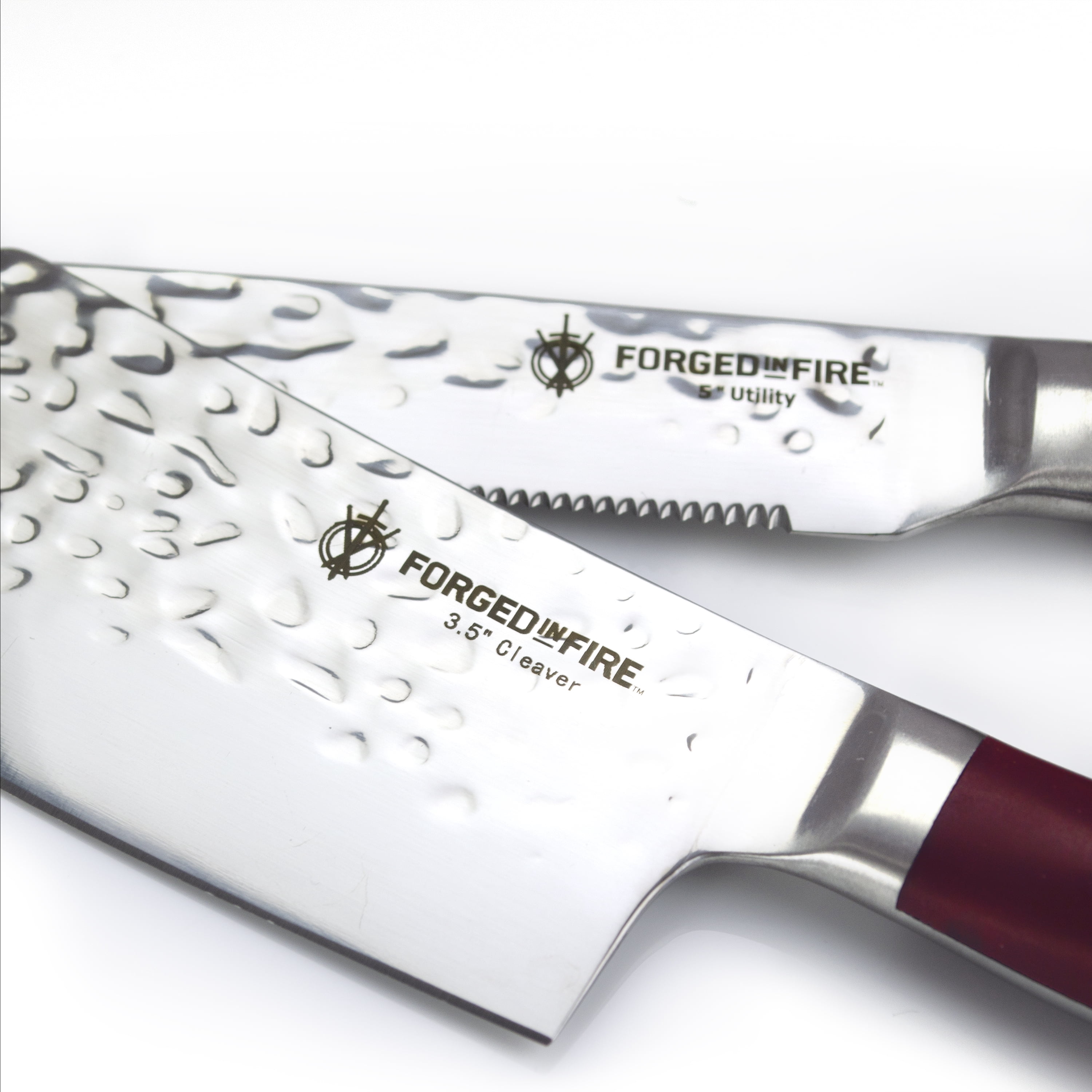 Forged in Fire, 2 Piece Utility Knife Set, As Seen On TV