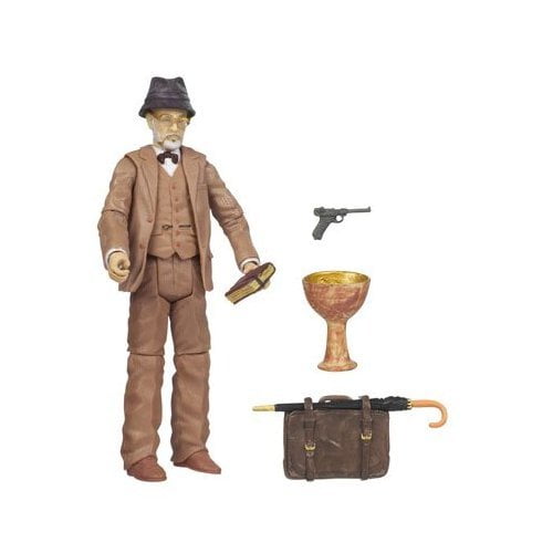 NEW 2008 Dr Henry Jones 3 3//4 Indiana Jones Last Crusade Action Figure by Hasbro