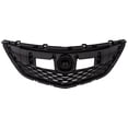 thumbnail image 2 of CAPA For 14 15 16 MDX Front Face Bar Grille Assembly Dark Gray Paintable Plastic, 2 of 4