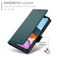 thumbnail image 6 of Allytechgroup for Apple iPhone 11 Case Wallet, Retro PU Leather Slim Fit Business Style Magnetic Closure Cards Slots RFID Blocking Phone Case for Women Men, Darkgreen, 6 of 6