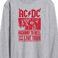 thumbnail image 3 of ACDC - Highway To Hell Poster Style - Men's Long Sleeve T-Shirt, 3 of 5