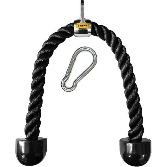 Tricep Rope Pull Up Ropes Bodybuilding, Bicep Ropes Cable Gym Accessory Pull Up Resistance Handles