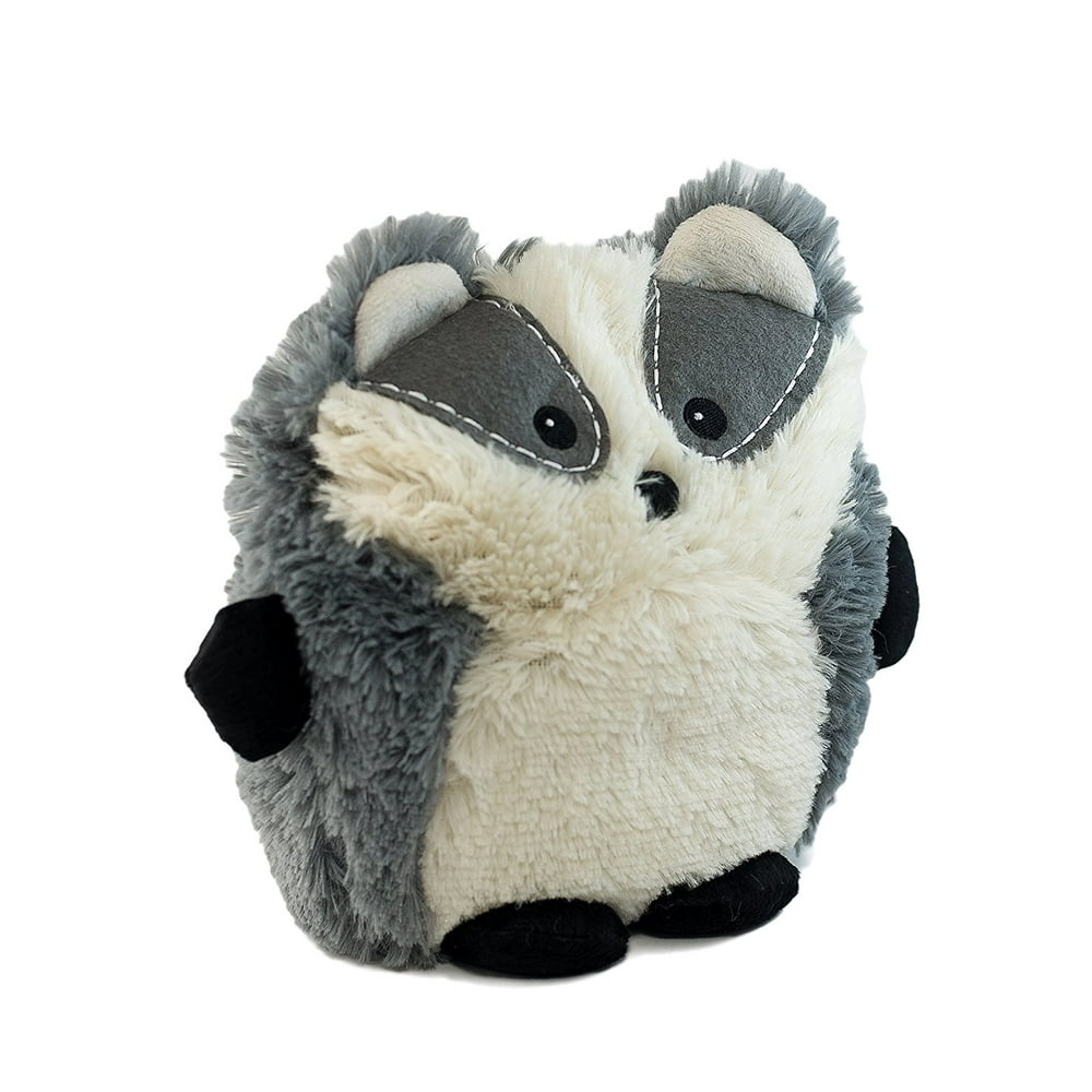 Hooty Friends Badger Microwavable Heatable Plush, Fully