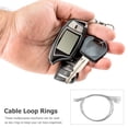 thumbnail image 4 of WEUVEB 10Ud Llaveros De Cable De Inoxidable Reutilizables Para Colgar Accesorios, 4 of 7