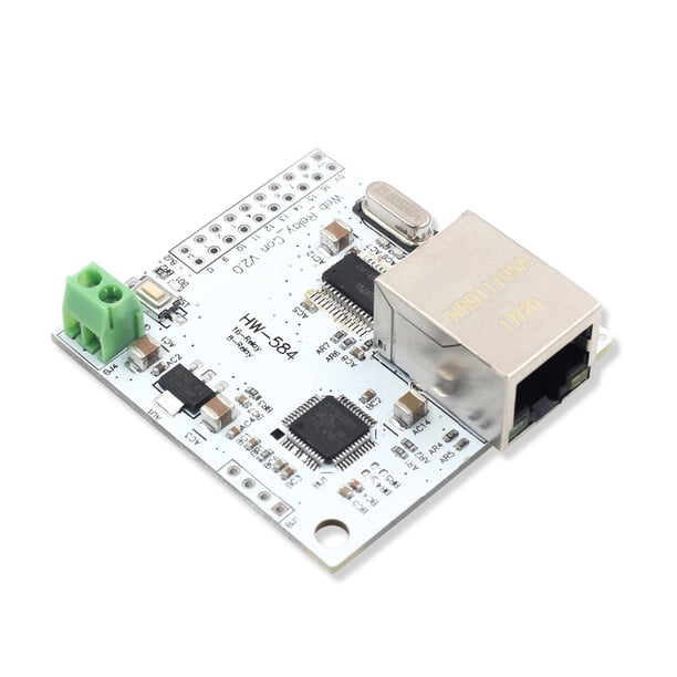 8 Channel Ethernet Network Module Controller Switch 5V Internet Relay ...