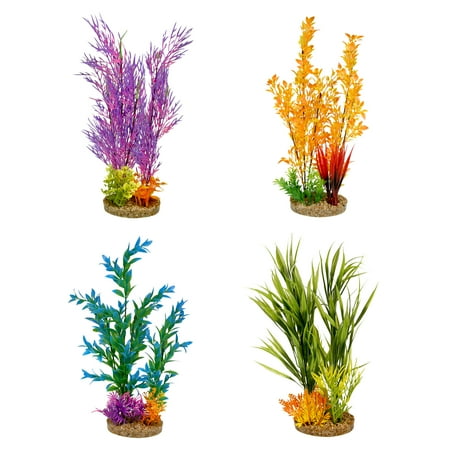 Aquarium Plant Care - Aqua Culture Aquarium Plant Decoration, X-Large, Assorted
