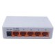 thumbnail image 1 of Conmutador de red Gigabit de 5 puertos y 1000 Mbps, conmutador inteligente Ethernet, concentrador RJ45 de alto rendimiento, divisor de Internet, enchufe estadounidense, 1 of 6