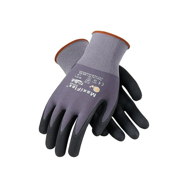 Afspejling Ingen mord MaxiFlex Ultimate Nylon Nitrile Gloves 34-874/L - Walmart.com